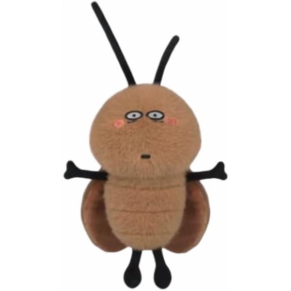 9.8inch Plush Cockroach Stuffed Animal Toys,Creative Cockroach Cartoon Doll Teasing Ugly Cute PlushToys,Fun Birthday Gifts Home Decor