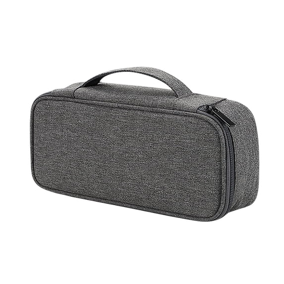 9.8x2.5x4.7 Inch Travel Tech Pouch Functional Digital Organizer - Storage Electronics Travel Organizer, Portable Waterproof Electronics Bag - With Compartments for Cables Chargers Earbuds Phone