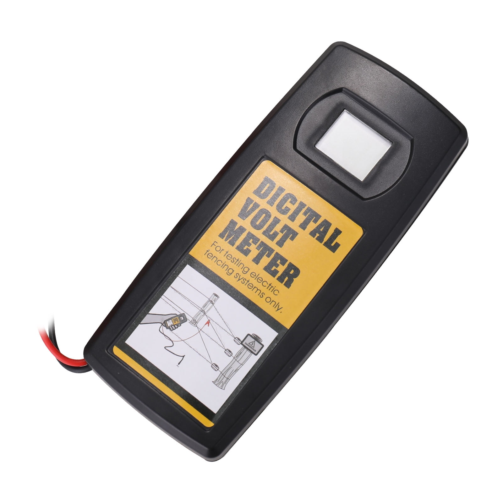 9.9KV Digital Fence Tester Home Garden Horse Livestock Electric Voltmeter LCD Display with Backlight