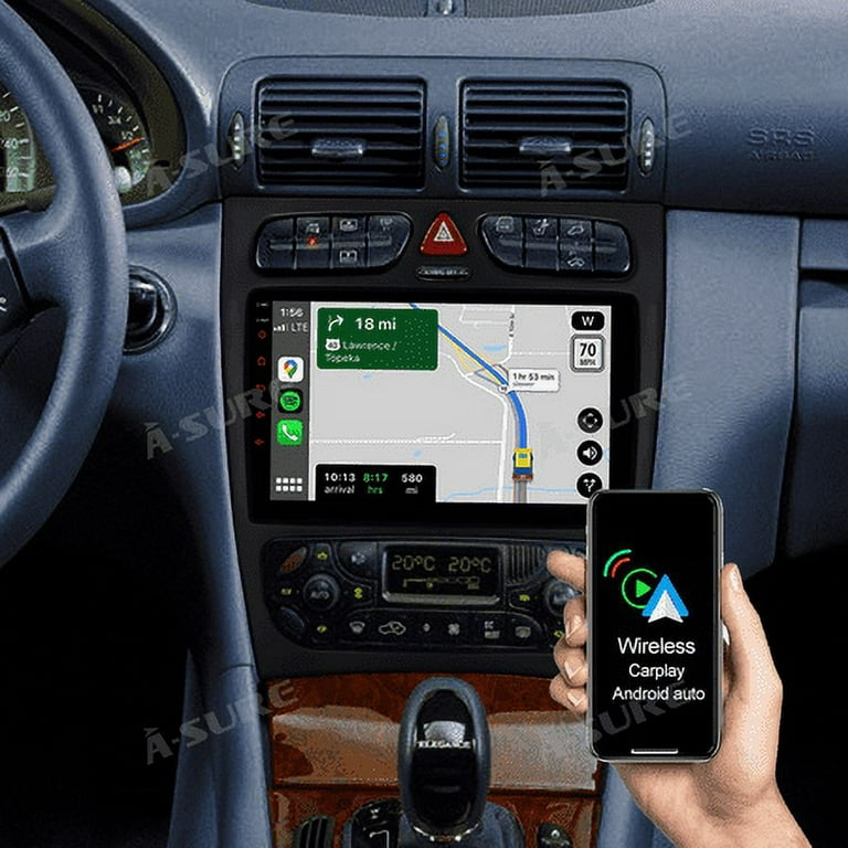 Mercedes C-Class W203 W209 radio navigation - Carplay Android – Multigenus