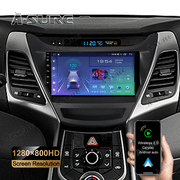 9" Android 13 Car Stereo Radio for Hyundai Elantra 2014-2016 Wireless CarPlay 2+32GB GPS Navi WiFi Bluetooth DSP RDS SWC