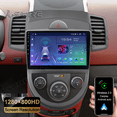 thumbnail image 1 of 9" Android 13 Wireless CarPlay Car Radio Stereo for Kia Soul MK1 2008-2013 GPS Navi WiFi Bluetooth FM DSP RDS SWC 2+32GB, 1 of 10