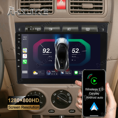 9" Android 13 Wireless CarPlay Car Stereo Radio for KIA Picanto 2004-2007 GPS Nav WiFi Bluetooth FM RDS DSP SWC 2+32GB