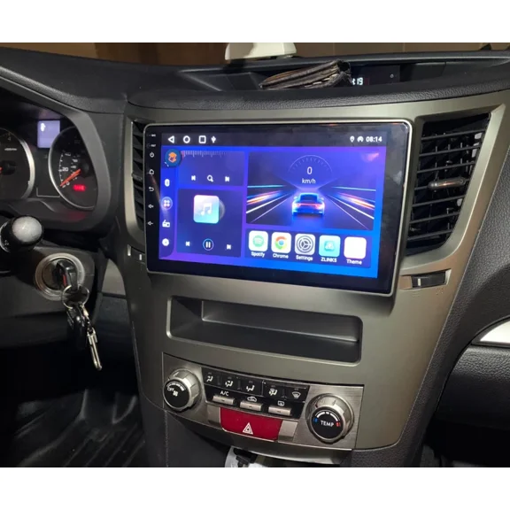 9" Android 15 Car Radio Stereo Head Unit Fit for Subaru Legacy Outback 2009-2014 | 2+64G | Built-in Wireless CarPlay & Android Auto | Support AHD Backup Camera & Mic