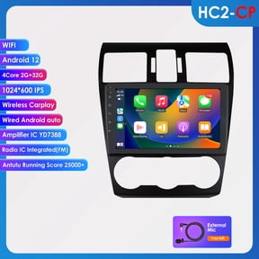 9" Apple Carplay Android 12 Wifi 2+32GB RDS Bluetooth Car Stereo Radio Head Unit GPS Navigation For Subaru Impreza/ XV Crosstrek 2012-2014