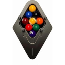 9-Ball PRO Precision Billiard Rack - Machined Aluminum Pool Triangle, Consistent Tight Rack Tool for Standard Pool Tables, Professional Billiards Accessories