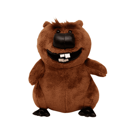 9'' Beaver Stuffed Animal Plush Nutria Toy Doll Realistic Beaver Gifts for Adult Kids Birthday Party