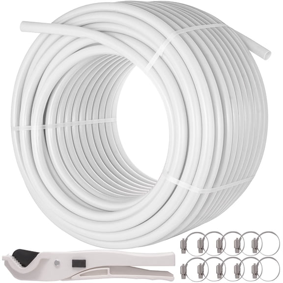 9" Bending Radius PEX Tubing 1 Inch x 300ft PEX-B Pipe for Htg/Plbg/Potable Water Heating