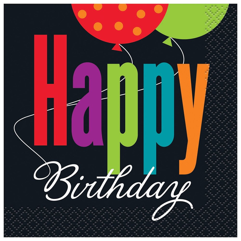 Vibrant Multicolor 9" Birthday Cheer Paper Plates, Set of 8