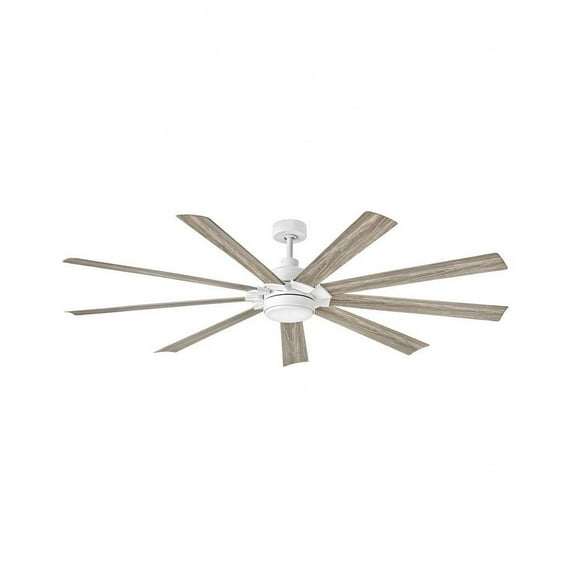Hinkley Lighting - Turbine - 9 Blade Ceiling Fan with Light Kit In Modern and