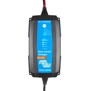9" Blue and Black Victron IP65 Smart Charger - 8 Amps