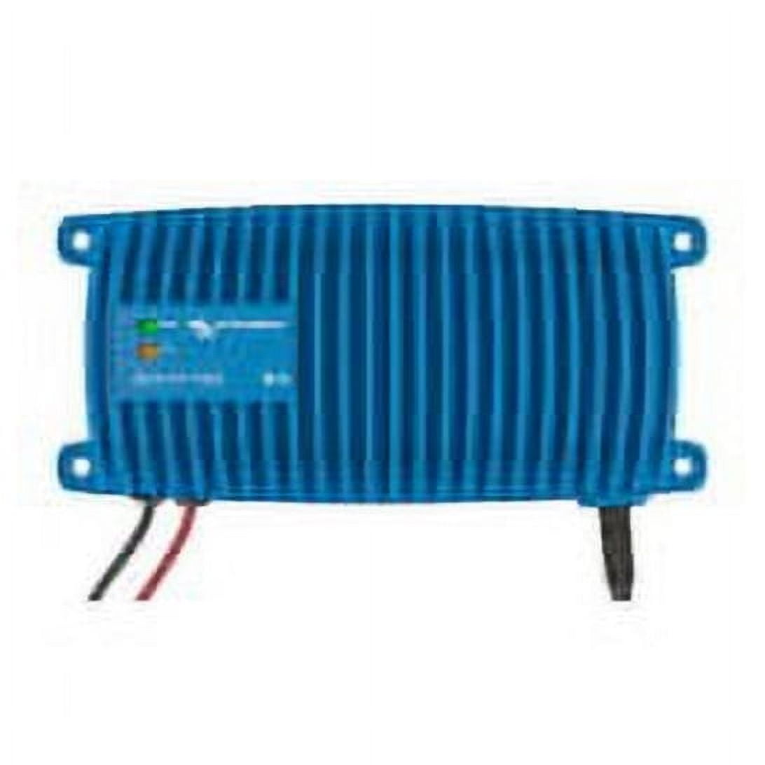 9" Blue and Black Victron IP67 Smart Charger - 17 Amps