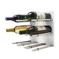 thumbnail image 1 of 9 Bottle Acrylic Peg Wine Racks (White), 1 of 1