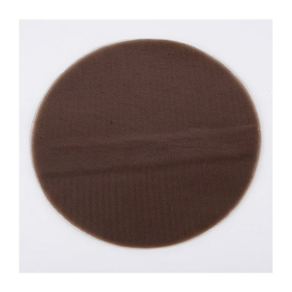 9" Brown Tulle Circle - 25 Pack