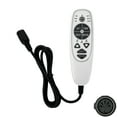 thumbnail image 1 of 9 Button 5 Female Pin Massage Remote Model DN-34A with USB for Power Recliner Electric Sofa, 1 of 5