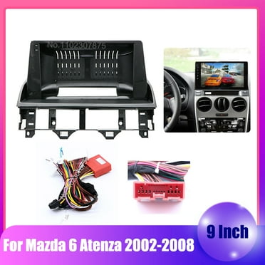 9'' Car radio Fascia Panel For MAZDA 6 Atenza 2002-2008 Frame Audio Installation Dash Fitting Panel Kit Big Screen 2 Din