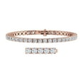 thumbnail image 1 of 9 Carat Diamond Tennis Bracelet in 14K Rose Gold (7 Inch) - IGI Certified, 1 of 4