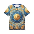 thumbnail image 1 of 9-Card Deck Graphic T-Shirt, Art Design Poly Shirt, All Over Print Graphic Tee, Playing Cards T-Shirt, Playing Cards Tees, 1 of 12
