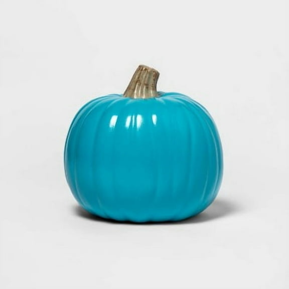 9" Carvable Faux Halloween Pumpkin