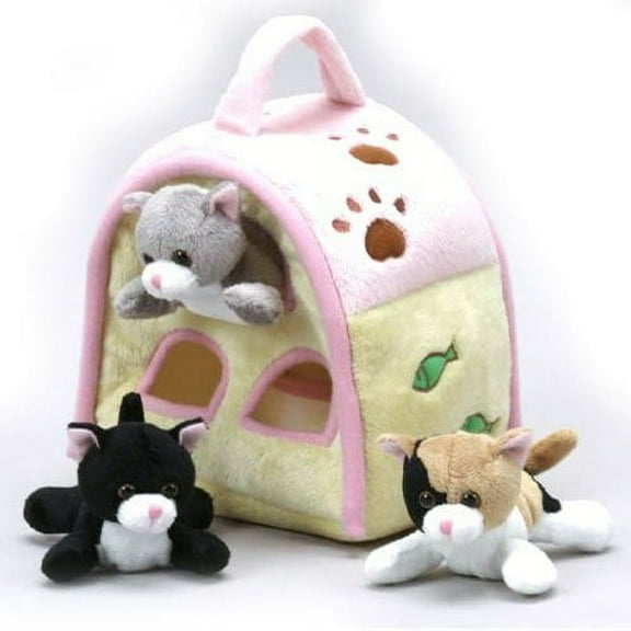 9" Cat Finger Puppet House