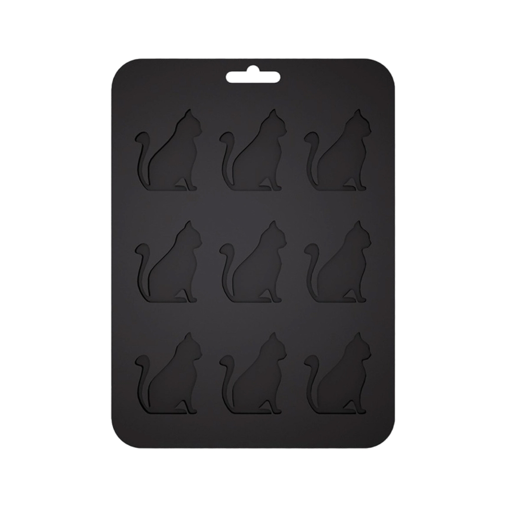 9 Cavity Kitchen Molds Ice Cubes Tray Cats Shape for Effortlessly Ice ...