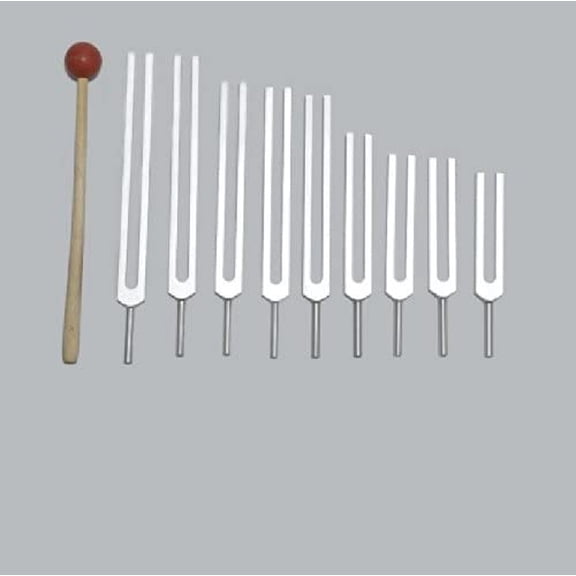 9 Chakra Tuning Fork Set