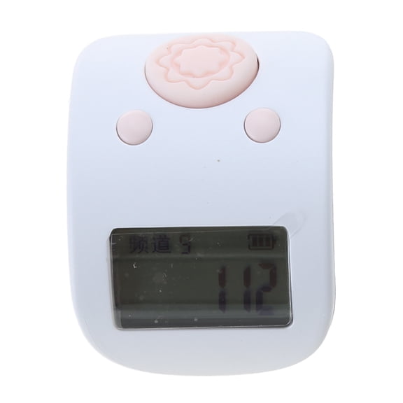 9 Channel Tally Counter Clicker with Grade Silicone Belt Clear NightsLight Screen for Meditation Exercise