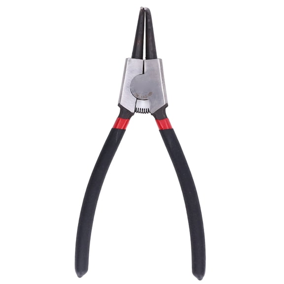 9" Circlip Pliers, External Bent Jaw, Chrome Steel for Snap Ring Installation Removal