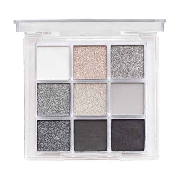 9-Color Eyeshadow Palette – Rich Pearlescent & Matte Dual Finishes, Dark Punk Smoky & Nude Neutral Tones, High Pigment Blendable, Long-Lasting Non-Fading(MulticolorA)