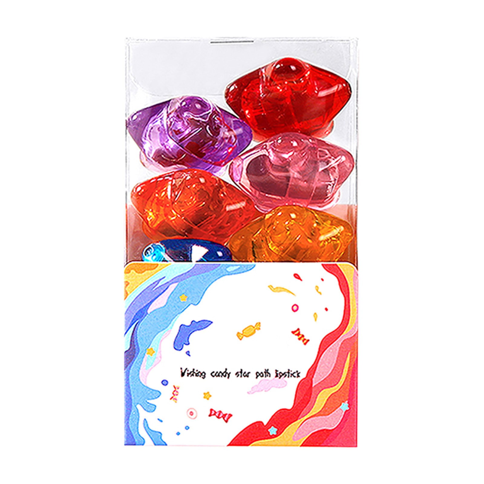 9 Color Mini Color Star Lipstick Set Mini Long Lasting Non Stick Cups