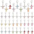 thumbnail image 1 of 9 Colors 36pcs Acrylic Angel Wing Charms Dangle Bead Charms Angel Wing Pendant Beads Crystal Dangle Charms Angel Charms Jewelry Making 40mm, 1 of 6