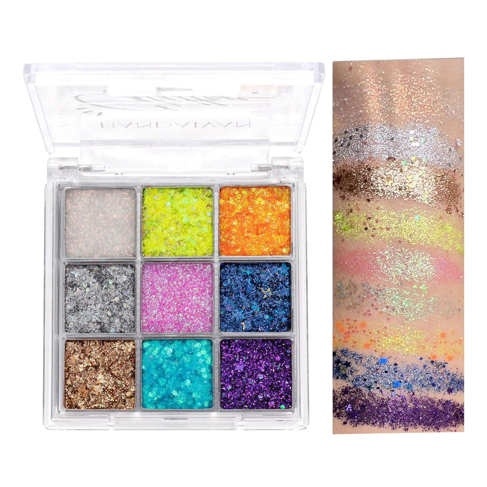 9 Colors Fine Body Glitter Small Sequins Glitter Face Nail Glitter