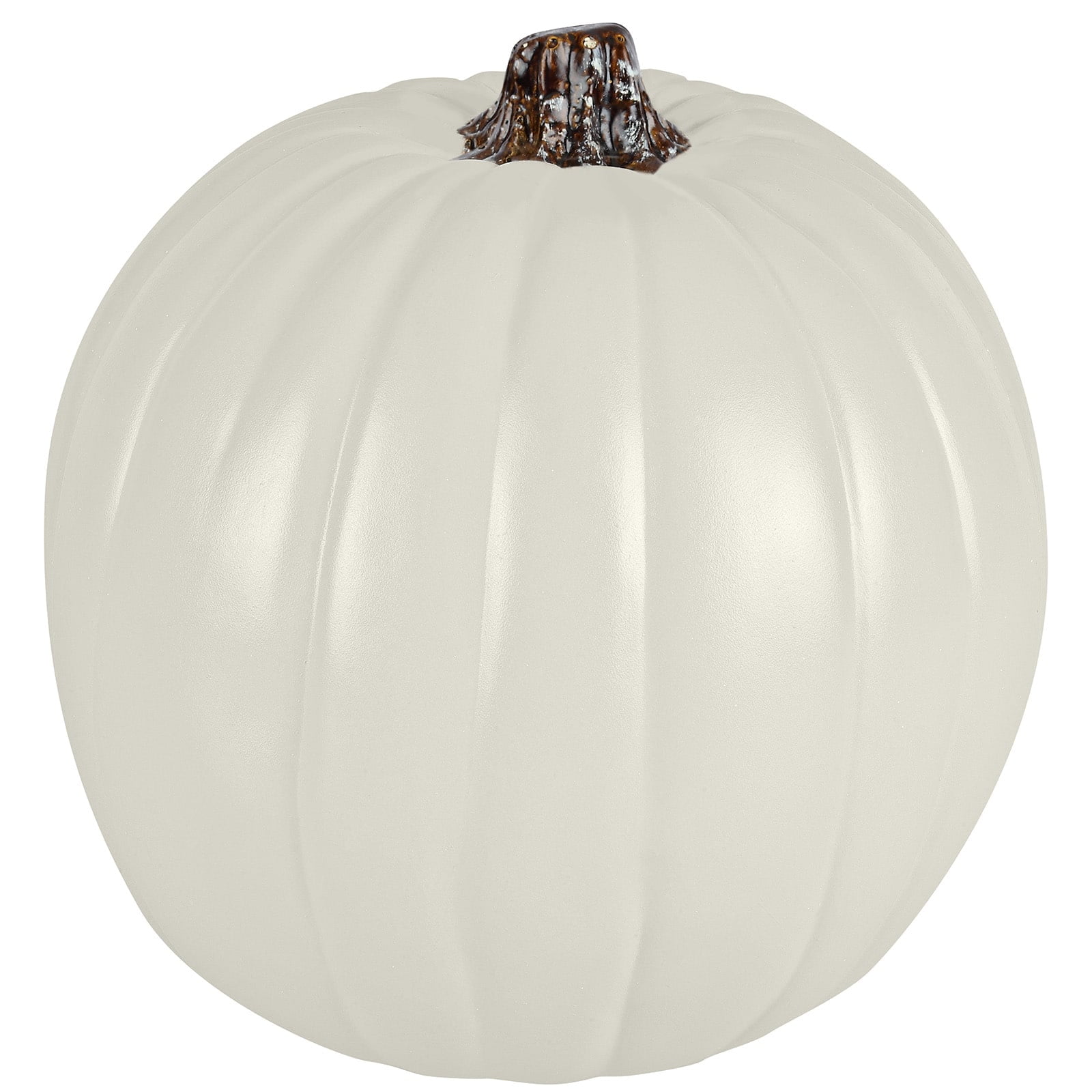 9”; Cream Craft Pumpkin by Ashland®, Halloween Decorations