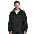 thumbnail image 1 of 9 Crowns Maximos Men's Water Resistant Fleece Lined Wind Rain Hooded Jacket, 1 of 4