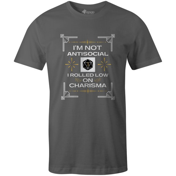 9 Crowns Men's Tee D & D Funny T-shirts (Imnot-Metal, 3XL)