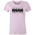 thumbnail image 1 of 9 Crowns Men's Unisex Graphic Tee Golf Choices Funny T-shirt (Medium, GolfChoices-JPink), 1 of 3