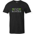 thumbnail image 1 of 9 Crowns Mens Happy Saint Patricks Day 2022 Funny T-shirts (X-Large, Fitshaced-Black), 1 of 3