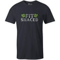 thumbnail image 1 of 9 Crowns Mens Happy Saint Patricks Day 2022 Funny T-shirts (X-Large, Fitshaced-Navy), 1 of 3