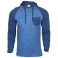 thumbnail image 1 of 9 Crowns Raglan Lightweight Pullover Long Sleeve Hoodie (Large, Royal), 1 of 3
