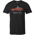 thumbnail image 1 of 9 Crowns Tees 80's Movie Classics Graphic T-Shirt (Jake Unisex Black, Small), 1 of 3