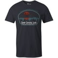 thumbnail image 1 of 9 Crowns Tees Camp Crystal Lake Blood Lake Funny Jason T-Shirt (Mens Navy, 3X-Large), 1 of 4