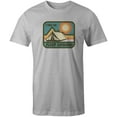 thumbnail image 1 of 9 Crowns Tees Camping Enthusiast I Like To Sleep Around Funny T-Shirt (Unisex Grey, X-Large), 1 of 2