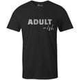 thumbnail image 1 of 9 Crowns Tees Funny Ault-ish Sarcastic Birthday Gift T-Shirt-Mens (Mens Black, Medium), 1 of 4