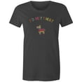 thumbnail image 1 of 9 Crowns Tees I'd Hit That Funny Pinata Cinco De Mayo Shirt (Juniors Charcoal, 3XL), 1 of 3