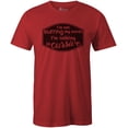thumbnail image 1 of 9 Crowns Tees I'm Not Slurring I'm Talking In Cursive Funny Drinking T-Shirt (Unisex Red, X-Large), 1 of 3