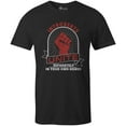 thumbnail image 1 of 9 Crowns Tees Introverts Unite Funny Antisocial Graphic Tee Shirt (Unisex Black, 3XL), 1 of 3