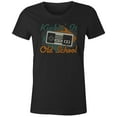 thumbnail image 1 of 9 Crowns Tees Kickin' It Old School Vintage Game Console T-Shirt (Juniors Black, XS), 1 of 3