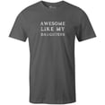 thumbnail image 1 of 9 Crowns Tees Men's Awesome Daughter Kids Son  T-Shirt (AwesomeDaughters-Metal, X-Large), 1 of 3