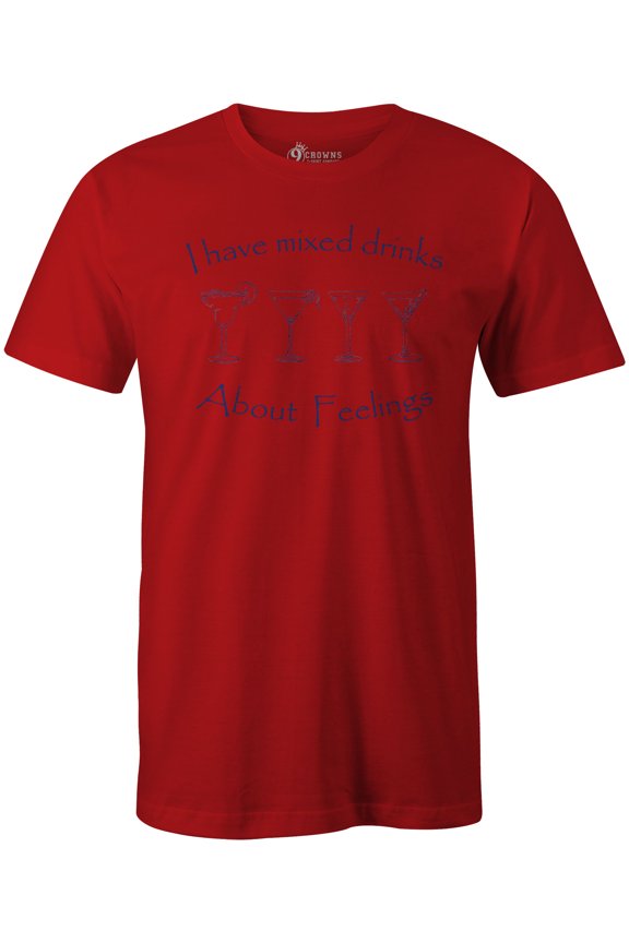 Tees Men's Awesome Funny Drinking Alcohol Graphic T-Shirts