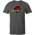 thumbnail image 1 of 9 Crowns Tees Men's Dadasaurus Tee (Dadasaurus-metal, Large), 1 of 2